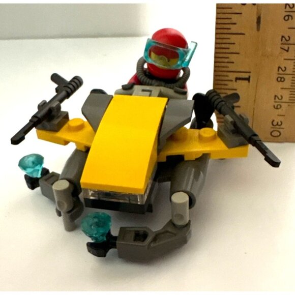 Lego City Deep Sea Scuba Scooter (60090) Incomplete Set - Picture 8 of 8